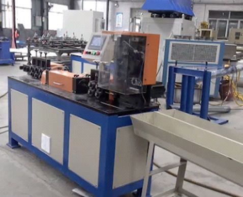 High Speed Steel Bar Wire Straightening And Cutting Machine Send To Russia