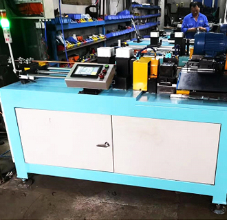 Integrated Tube Straightening-Cutting And End Forming Machine